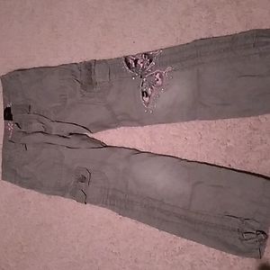 Young girls cargo pants// size 7